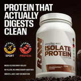 Raw Nutrition, Essentials, Grass Fed Whey Isolate Protein, Dark Chocolate, 2 lb (907 g)