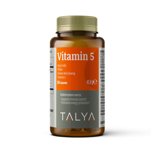 Talya, Vitamin 5, 60 Capsules