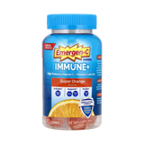 Emergen-C, Immune+ Gummies, Super Orange, 45 Gummies