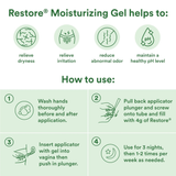 Good Clean Love, Restore, Moisturizing Vaginal Gel, 2 fl oz, 59 ml