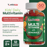 YumVs, Multi Vitamin with Minerals, Fruit, 60 Gummies