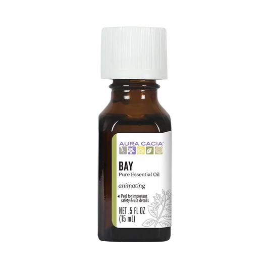 Aura Cacia, Bay Essential Oil, 0.5 Oz