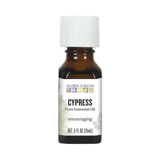 Aura Cacia, Cypress Essential Oil, 0.5 Oz