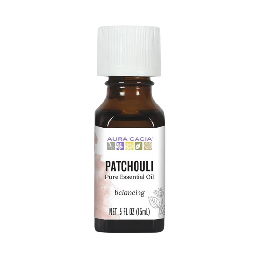 Aura Cacia, Dark Patchouli Essential Oil, 0.5 Oz