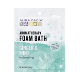 Aura Cacia, Foam Bath, Ginger & Mint, 2.5 Oz