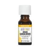 Aura Cacia, Essential Oil In Jojoba Oil, Sandalwood, 0.5 Oz