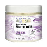 Aura Cacia, Mineral Bath, Relaxing Lavender, 16 Oz