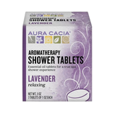 Aura Cacia, Shower Tablets, Relaxing Lavender, 3 Oz