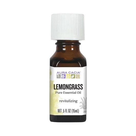 Aura Cacia, Lemongrass Essential Oil, 0.5 Oz