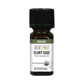 Aura Cacia, Organic Clary Sage, Essential Oi, 0.25 Oz