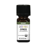 Aura Cacia, Organic Cypress, Essential Oil, 0.25 Oz
