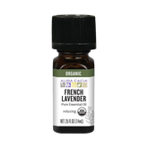 Aura Cacia, Essential Oil, Organic French Lavender, 0.25 Fl Oz