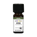 Aura Cacia, Essential Oil, Organic Myrrh, 0.25 Fl Oz