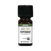 Aura Cacia, Organic Peppermint, Essential Oil, 0.25 Oz