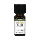 Aura Cacia, Organic Tea Tree, Essential Oil, 0.25