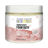 Aura Cacia, Foam Bath, Patchouli & Sweet Orange, 14 Oz