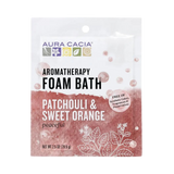 Aura Cacia, Foam Bath, Patchouli & Sweet Orange, 2.5 oz