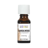 Aura Cacia, Sandalwood Essential Oil, 0.5 Oz
