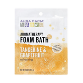 Aura Cacia, Foam Bath, Refreshing Tangerine & Grapefruit, 2.5 Oz