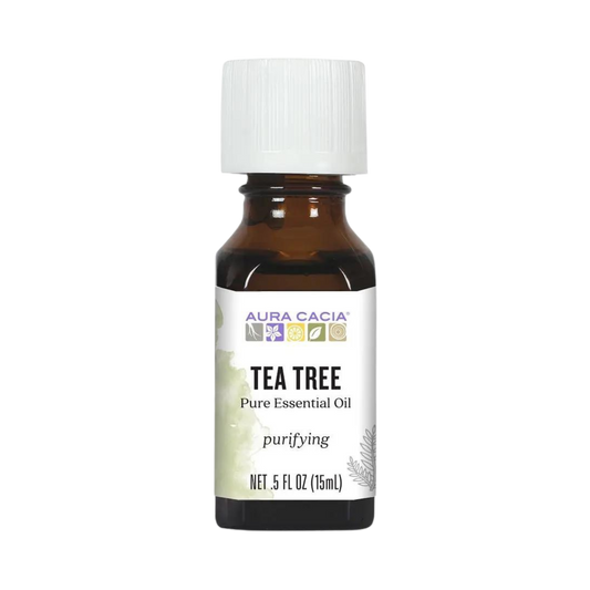 Aura Cacia, Tea Tree Essential Oil, 0.5 Oz
