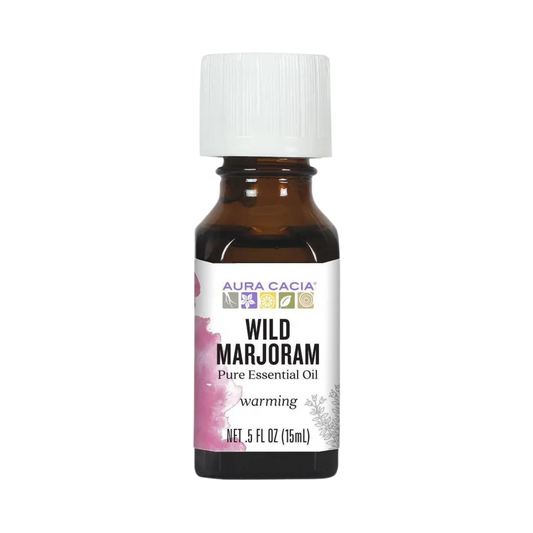 Aura Cacia, Wild Marjoram Essential Oil, 0.5 Oz