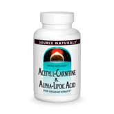 Source Naturals, Acetyl L-Carnitine & Alpha-Lipoic Acid, 650 Mg, 180Tab
