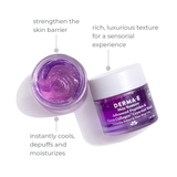 Derma E, Advanced Peptides & Flora-Collagen Cryo-Gel Mask, 2 Oz