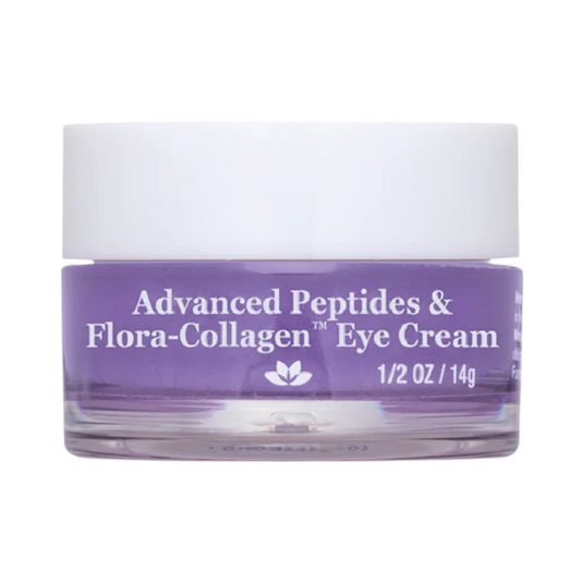 Derma E, Advanced Peptides & Flora-Collagen Eye Cream, 0.5 Oz