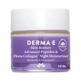 Derma E, Advanced Peptides & Flora-Collagen Night Moisturizer, 2 Oz
