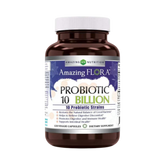 Amazing Flora, Probiotic 10 Billion 10 Probiotic Strains, 120 Capsules
