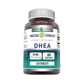 Amazing Formulas, DHEA Dietary Supplement, 50 Mg, 120 Tablets