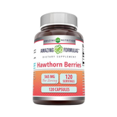 Amazing Formulas, Hawthorn Berries, 565mg, 120 Capsules