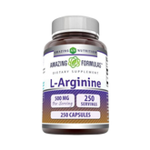 Amazing Formulas, L-Arginine, 500 Mg, 250 Capsules