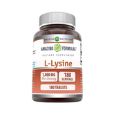 Amazing Formulas, L-Lysine, 1000 Mg, 180 Vegetarian Tablets