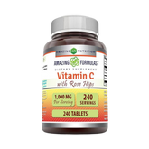 Amazing Formulas, Vitamin C with Rose Hips, 1000 Mg, 240 Tablets