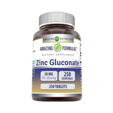 Amazing Formulas, Zinc Gluconate, 50 Mg, 250 Tablets