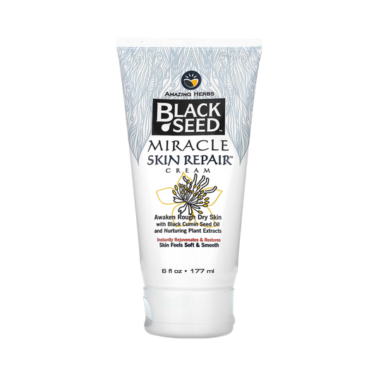 Amazing Herbs, Black Seed, Miracle Skin Repair Cream, 6 Fl Oz