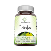 Amazing India, Organic Tribulus, 630 Mg, 120 Veggie Capsules