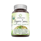 Amazing India, Organic Senna, 500 Mg, 120 Organic Tablets
