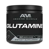 Amazing Muscle, L-Glutamine Powder Supplement, Unflavored, 1 Lb
