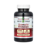 Amazing Formulas, Quercetin 800 Mg with Bromelain 165 Mg, 120 Veggie capsules