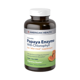 American Health, Papaya Enzyme with Chlorophyll, 600 Tablets