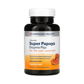 American Health, Super Papaya Enzyme Plus, 180 Tablets