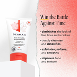 Derma E, Anti-Wrinkle Scrub, 4 Oz