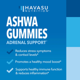 Havasu Nutrition, Ashwa Gummies, Strawberry, 60 Gummies