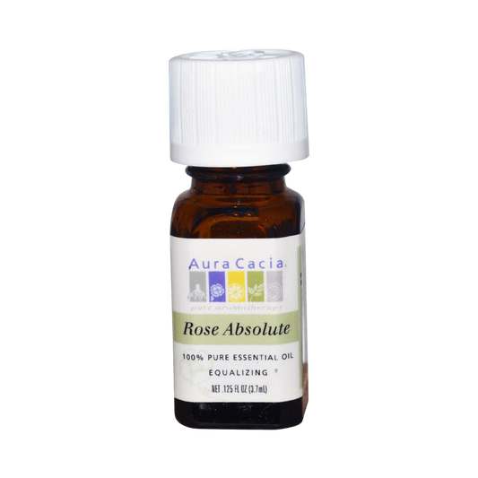 Aura Cacia, Essential Oil, Rose Absolute, 0.125 Oz