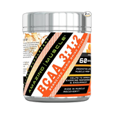 Amazing Muscle, BCAA 3:1:2 Branched Chain Amino Acid, Orange, 60 servings