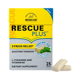Bach, Original Flower Remedies, Rescue Plus Gum, 25 Pieces