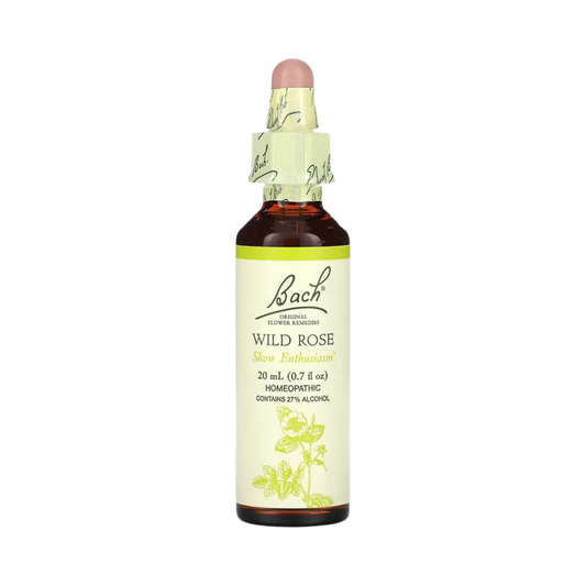 Bach, Original Flower Remedies, Wild Rose, 20 Ml