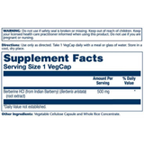 Solaray, Berberine, 500 Mg, 60 Capsules